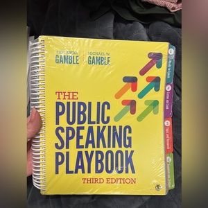 The Public speaking playbook textbook-new!